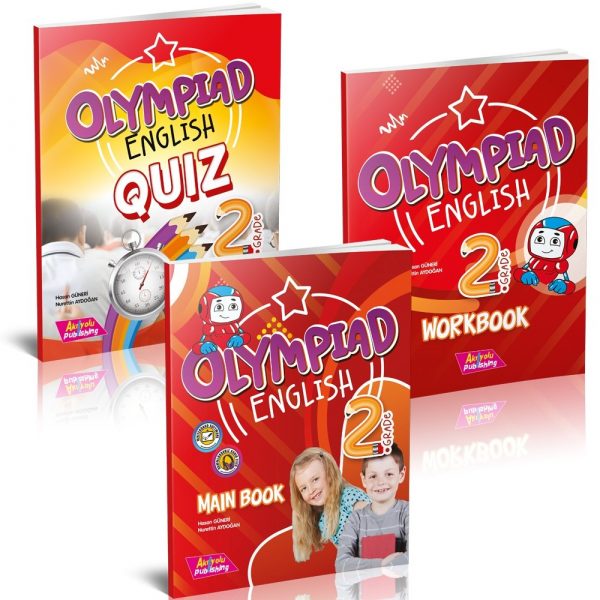 Grade 2 - Olympıad English Main Book + Workbook + Quiz (Yeni Ürün)